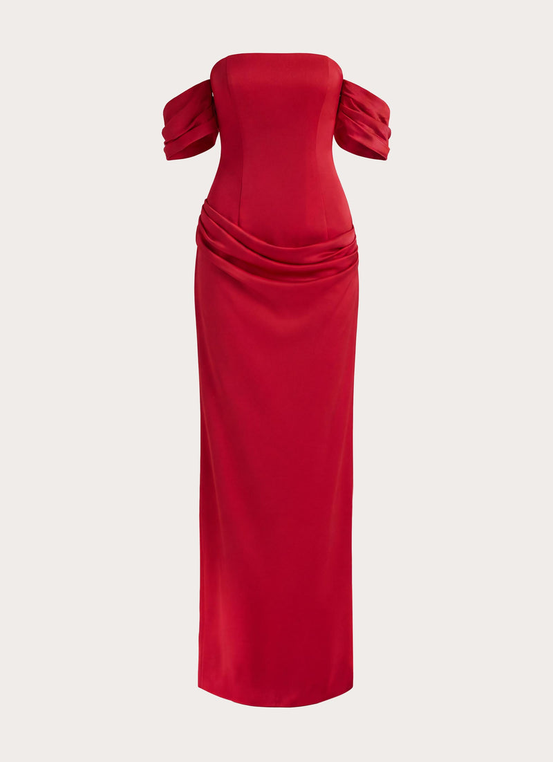 Anavelle Maxi Dress - Pomegranate Red