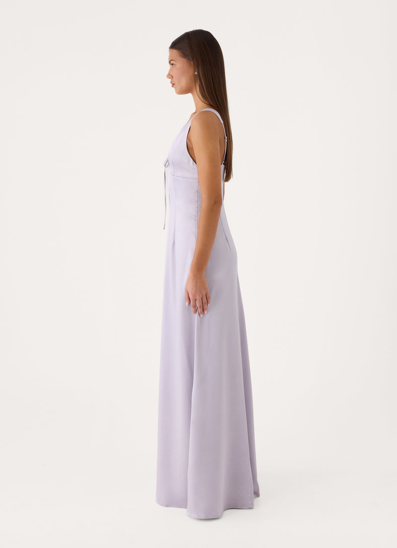 Angel Orchid Maxi Dress - Pale Lavender
