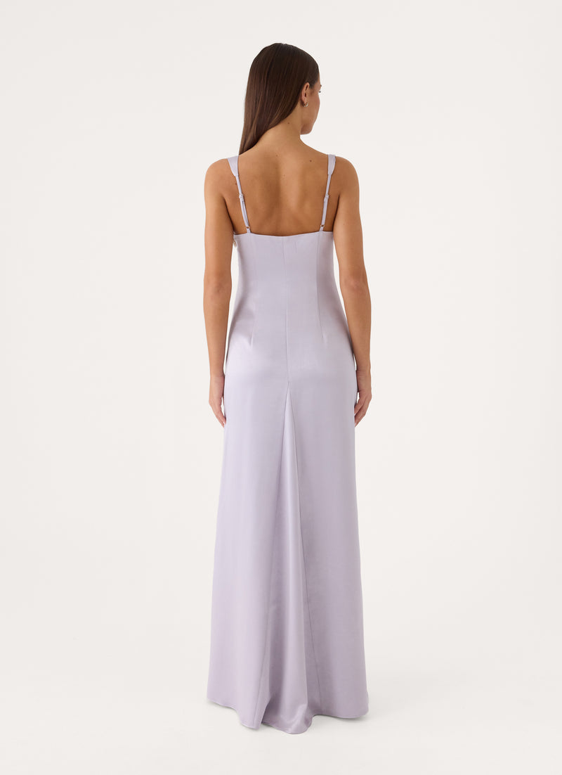 Angel Orchid Maxi Dress - Pale Lavender