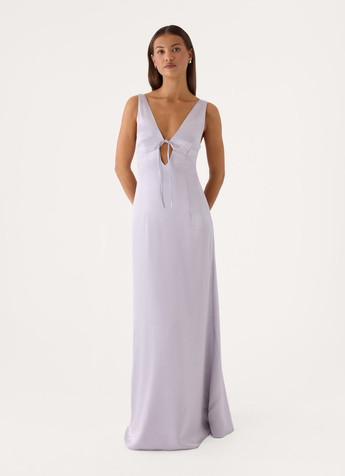 Angel Orchid Maxi Dress - Pale Lavender