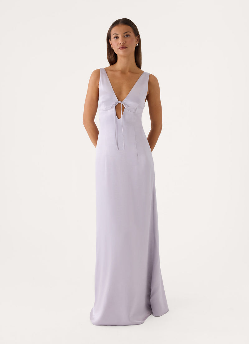 Angel Orchid Maxi Dress - Pale Lavender