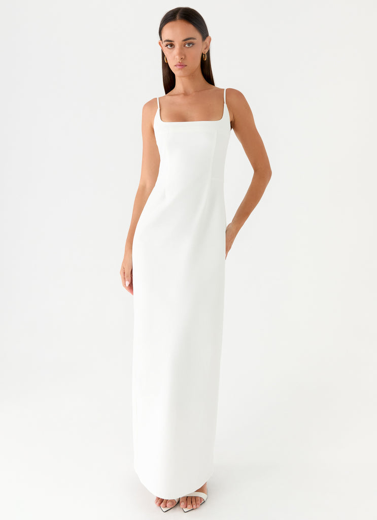 Aralyn Maxi Dress - White