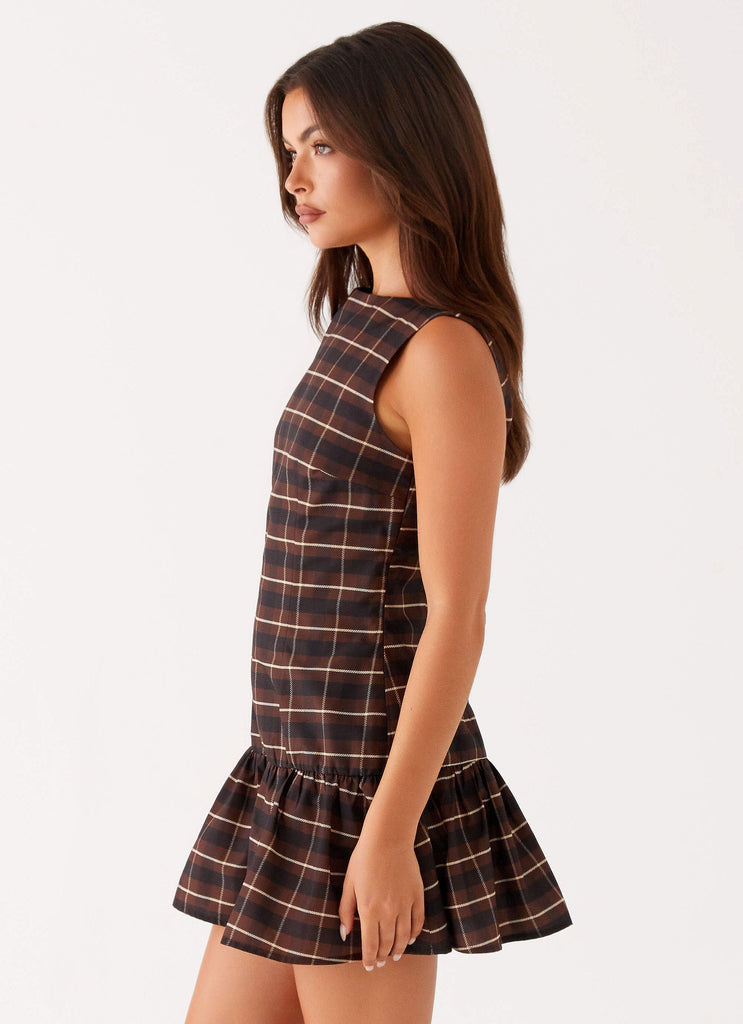 brown and black mini dress Feeling Wild Leopard Mini Dress - Brown and Black (FINAL SALE)