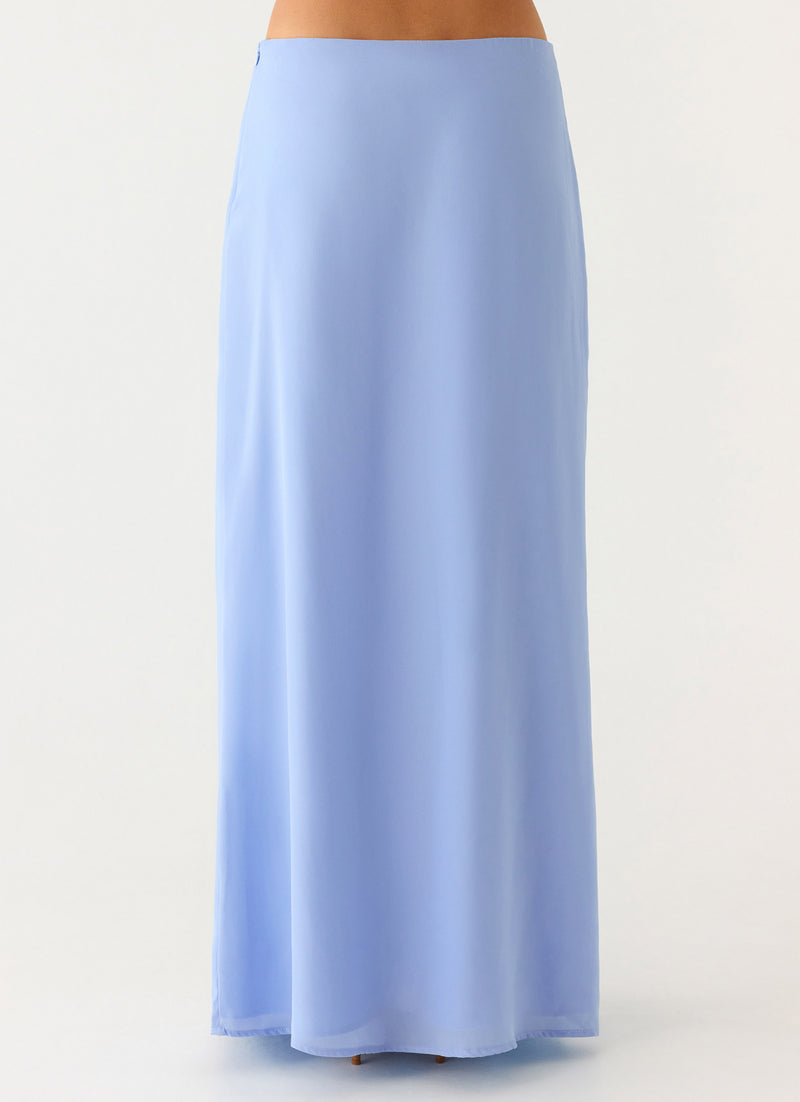 Ashlea Maxi Skirt - Periwinkle