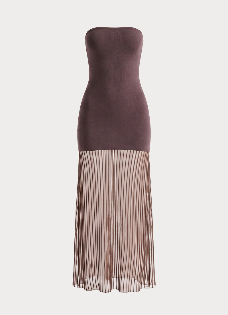 Aspen Maxi Dress - Chocolate