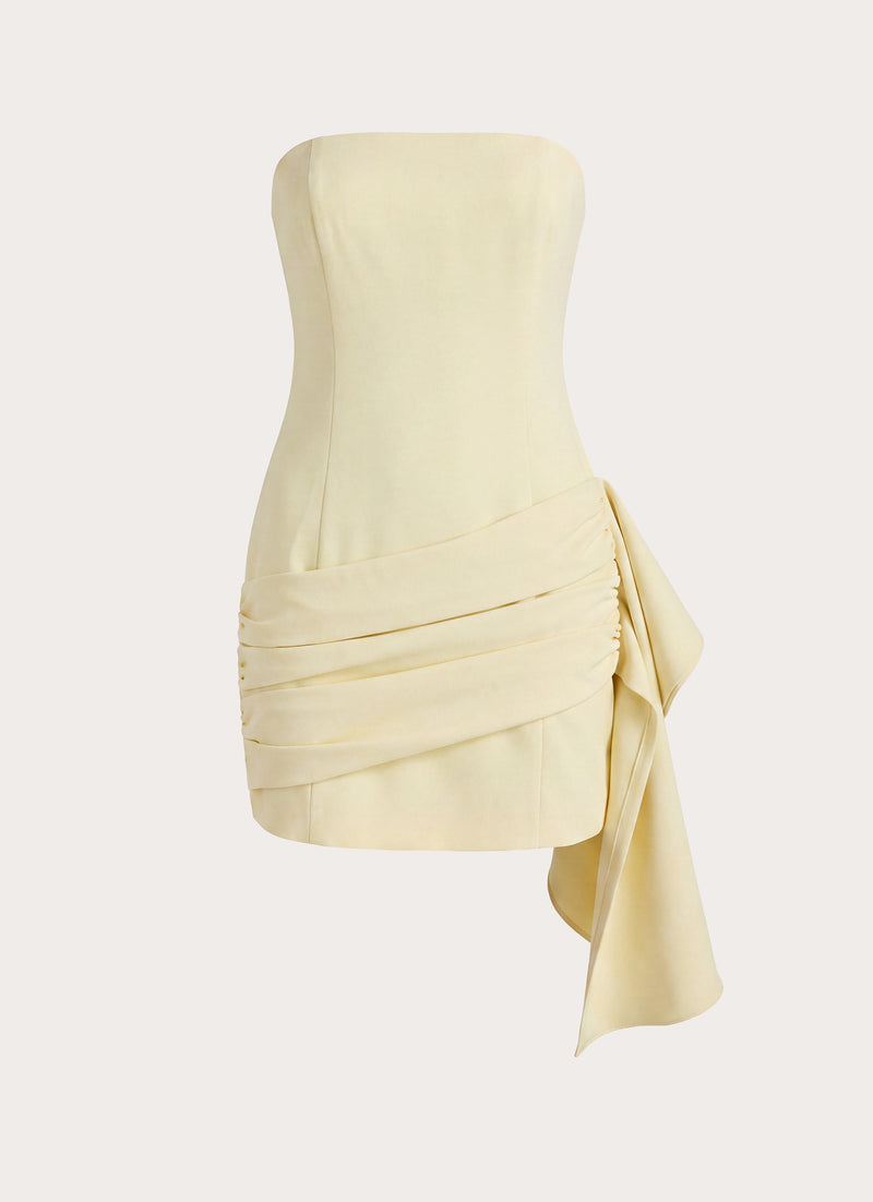 Atheia Mini Dress - Yellow