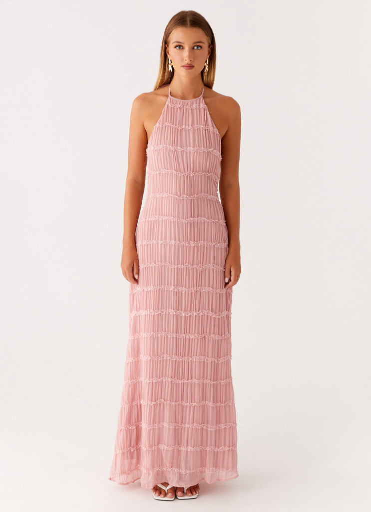 Aullie Maxi Dress - Pink