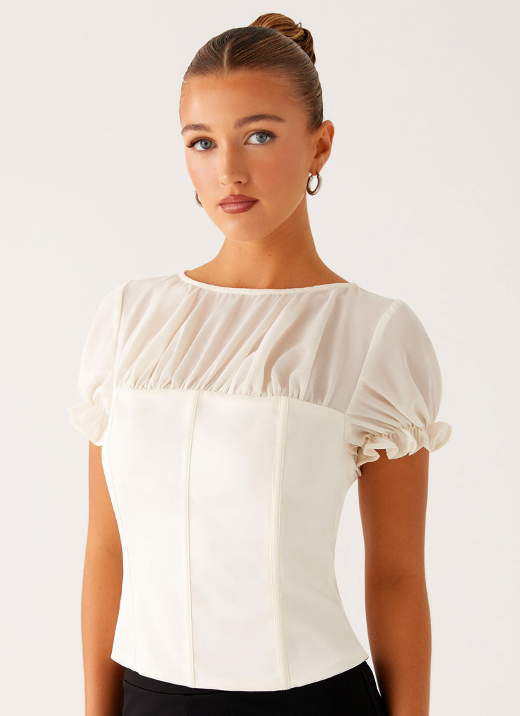 Avalee Top - Ivory
