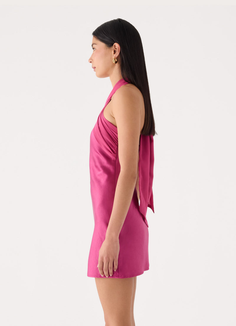 Avalore Mini Dress - Mulberry Pink