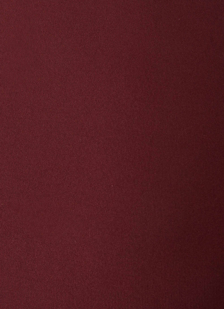 Bad Hobby Top - Maroon