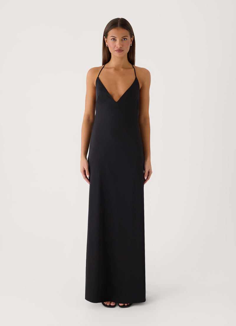 Bailie Maxi Dress - Black