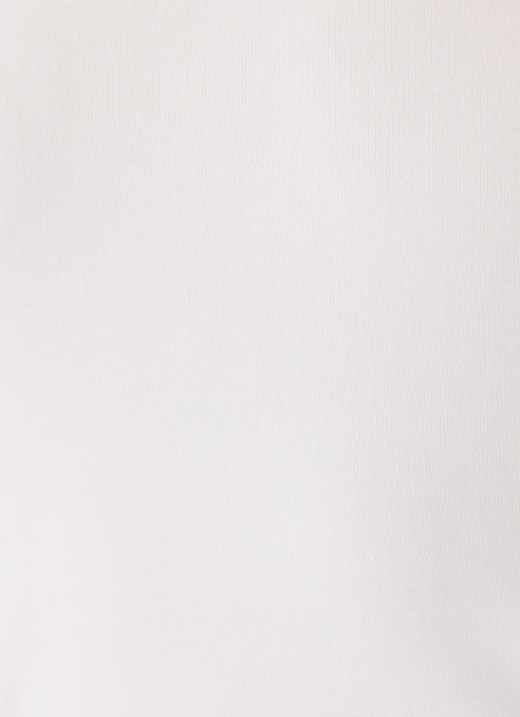 Bexli Halter Top - White