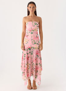 Bingle Midi Dress - Blooming Spring