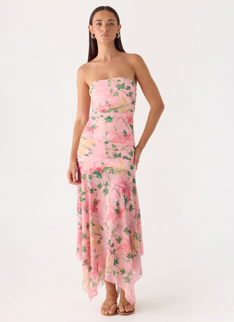 Bingle Midi Dress - Blooming Spring