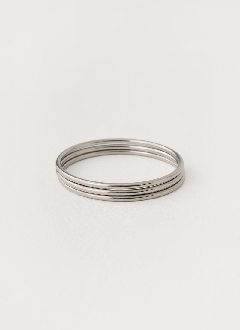 Blair Bangles - Silver