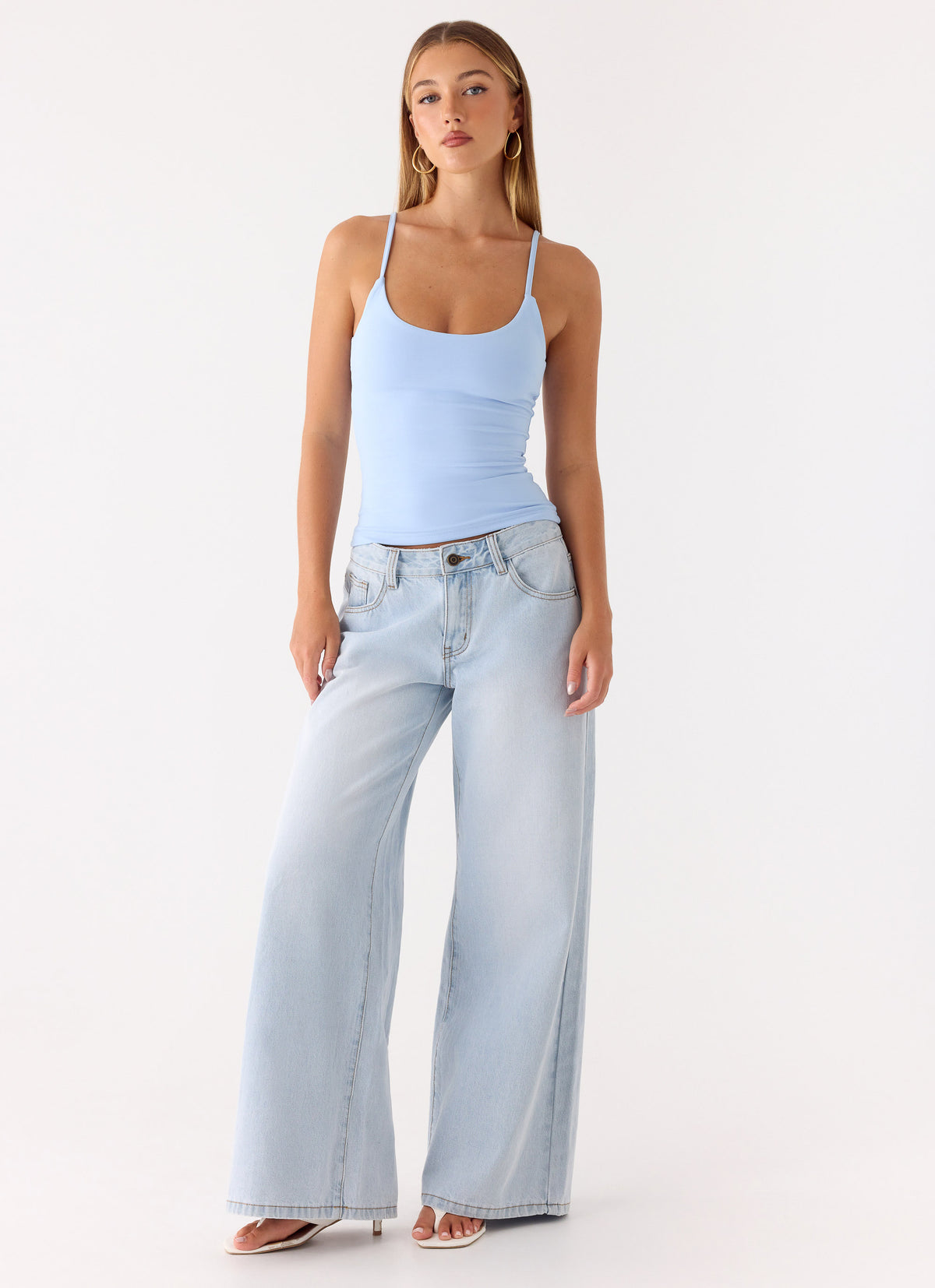 Blondie Tank Top - Blue