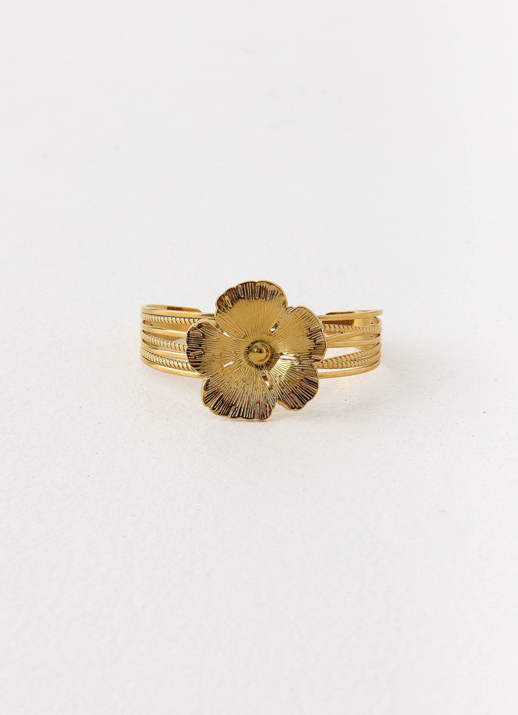 Bloomette Bangle - Gold