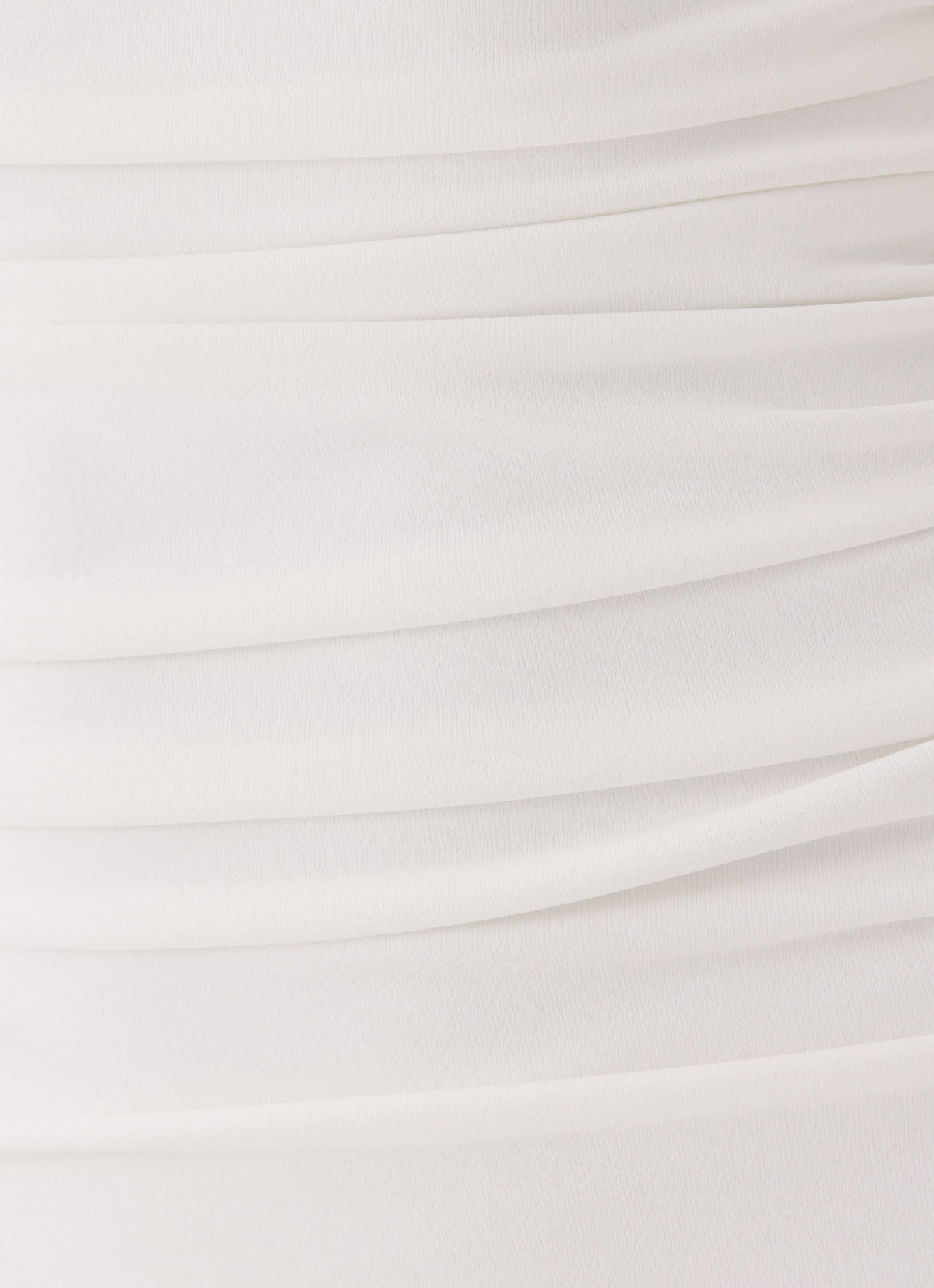 Bottle Pop Midi Dress - White
