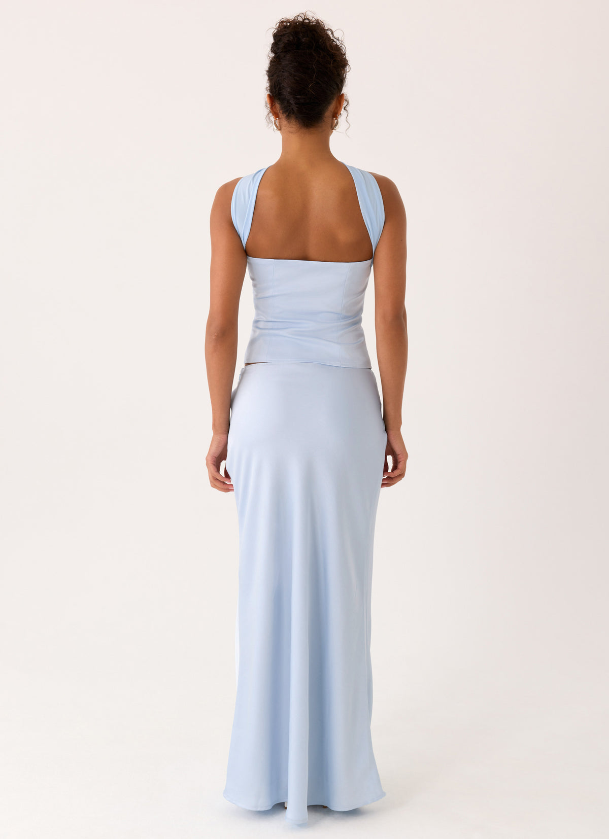 Bridgeta Maxi Skirt - Blue