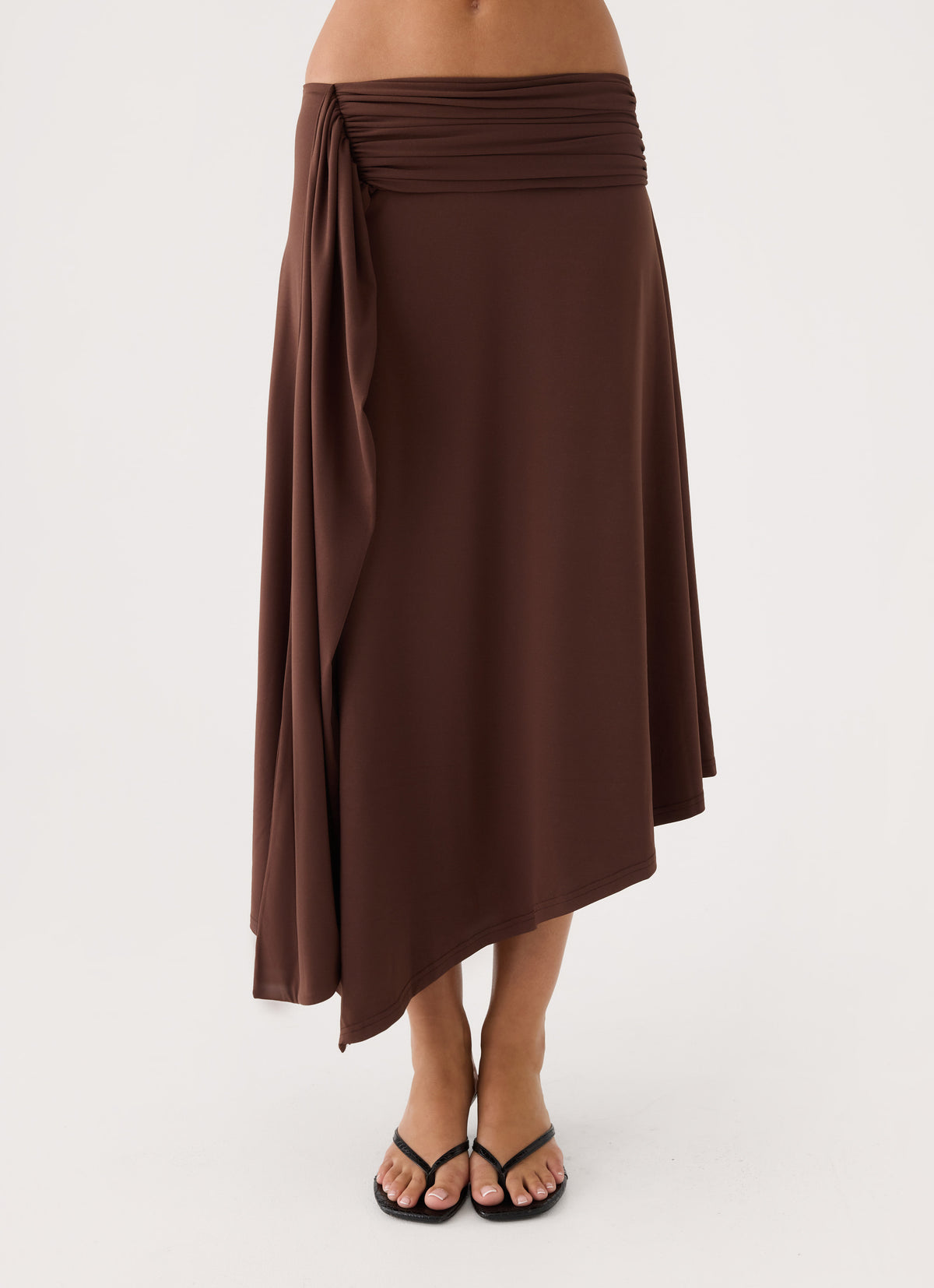 Briege Maxi Skirt - Chocolate