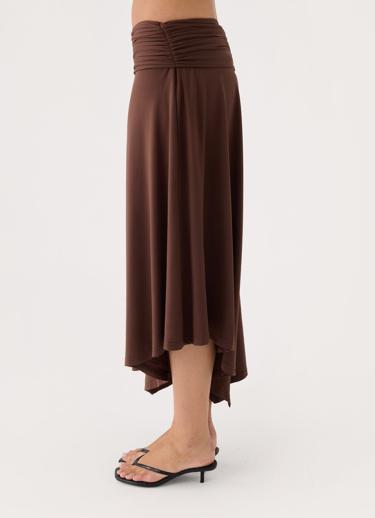 Briege Maxi Skirt - Chocolate