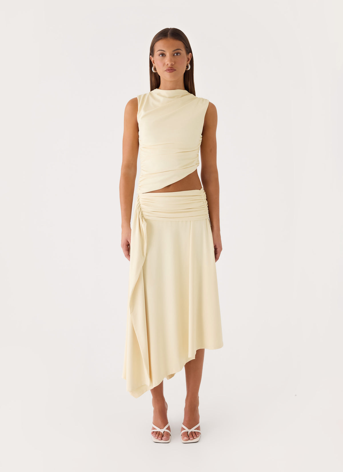 Briege Maxi Skirt - Yellow