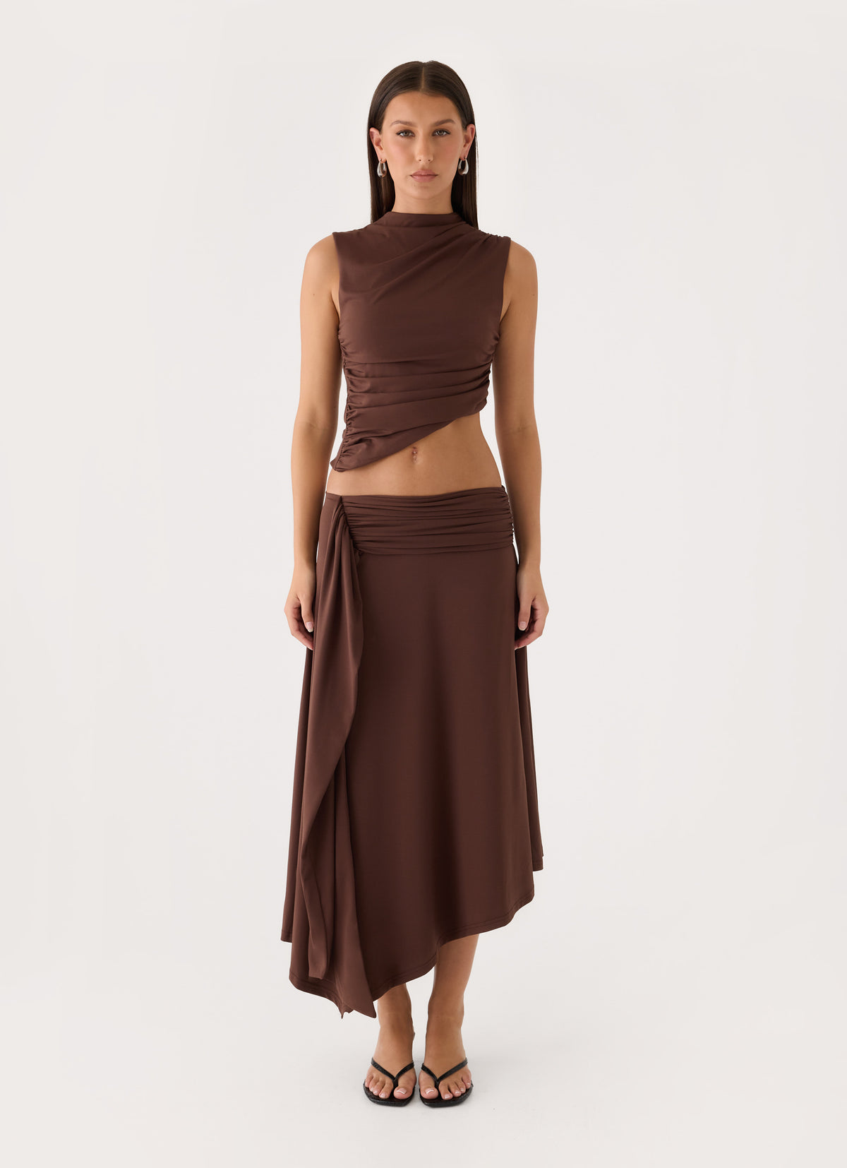 Briege Top - Chocolate