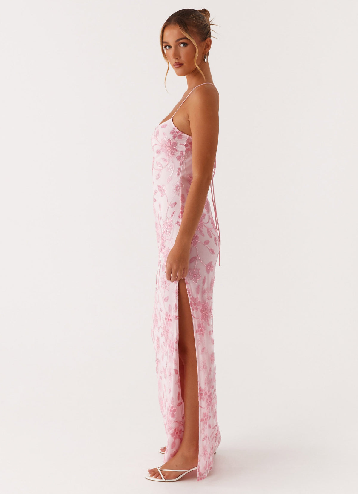 Bright Lights Beaded Maxi Dress