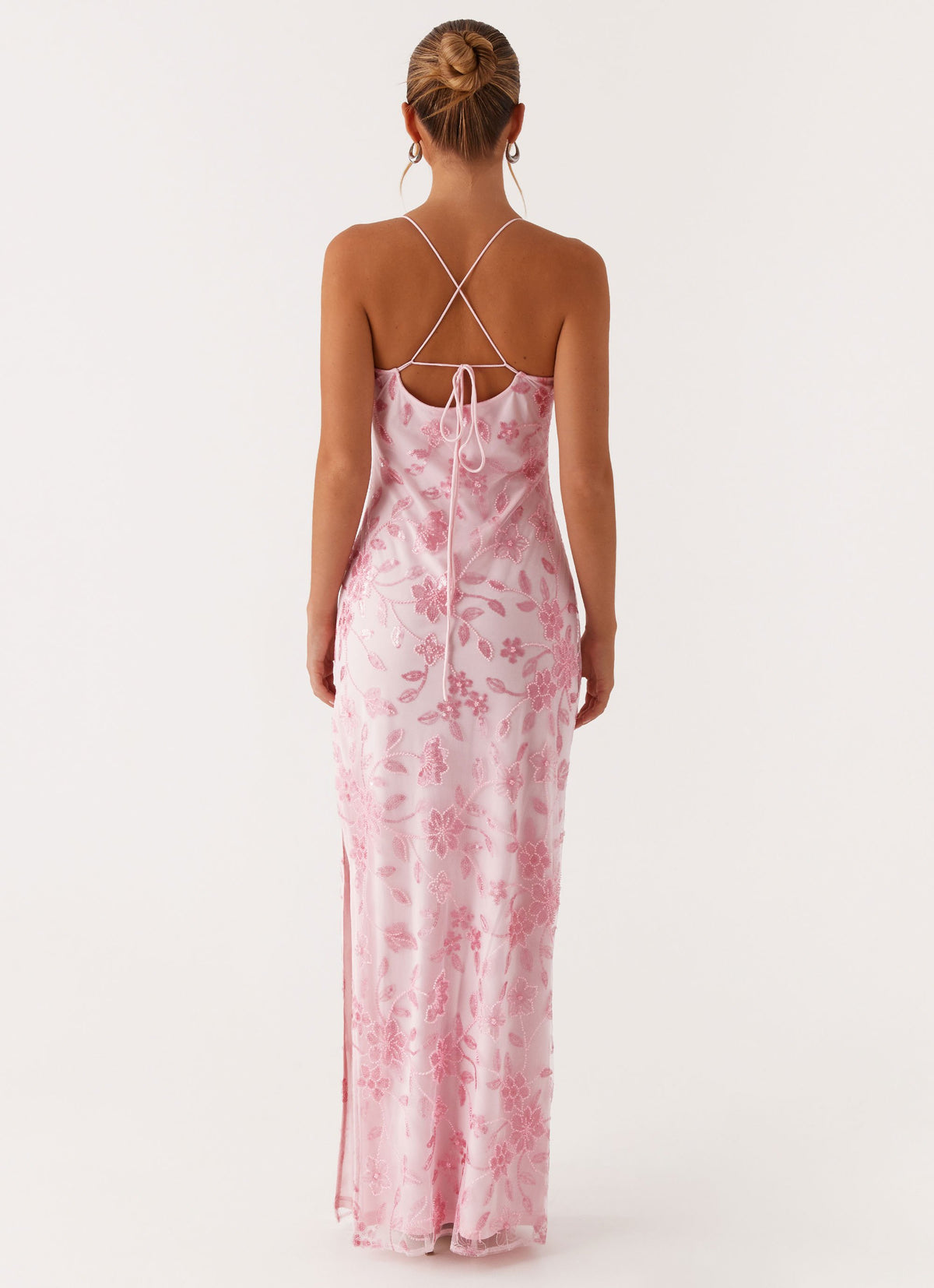 Bright Lights Beaded Maxi Dress