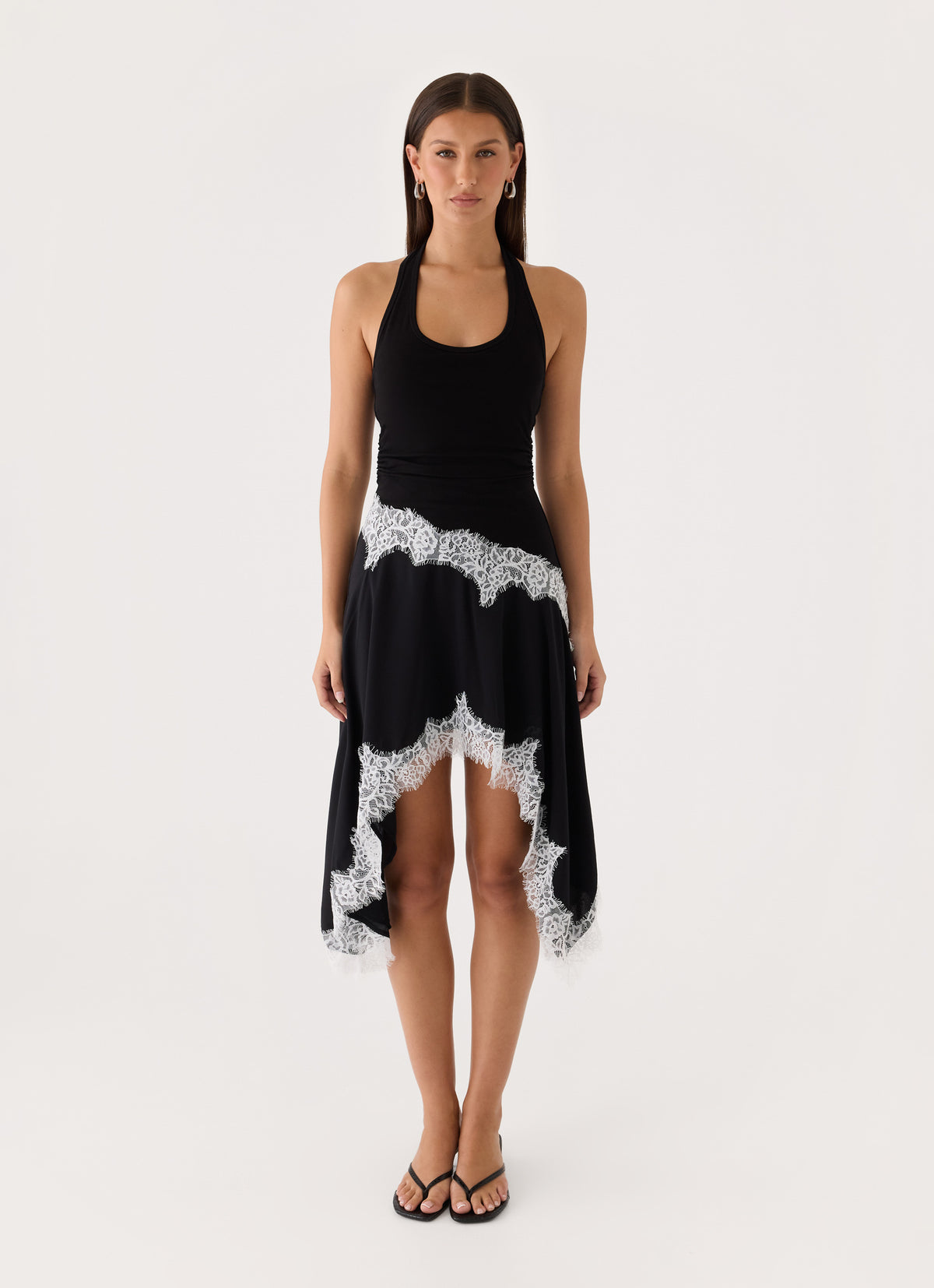 Brionee Midi Dress - Black