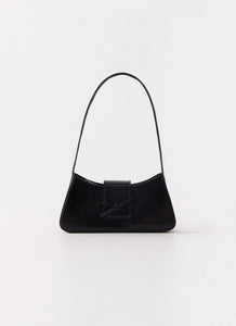 Cara Bow Bag Black 4 Peppermayo