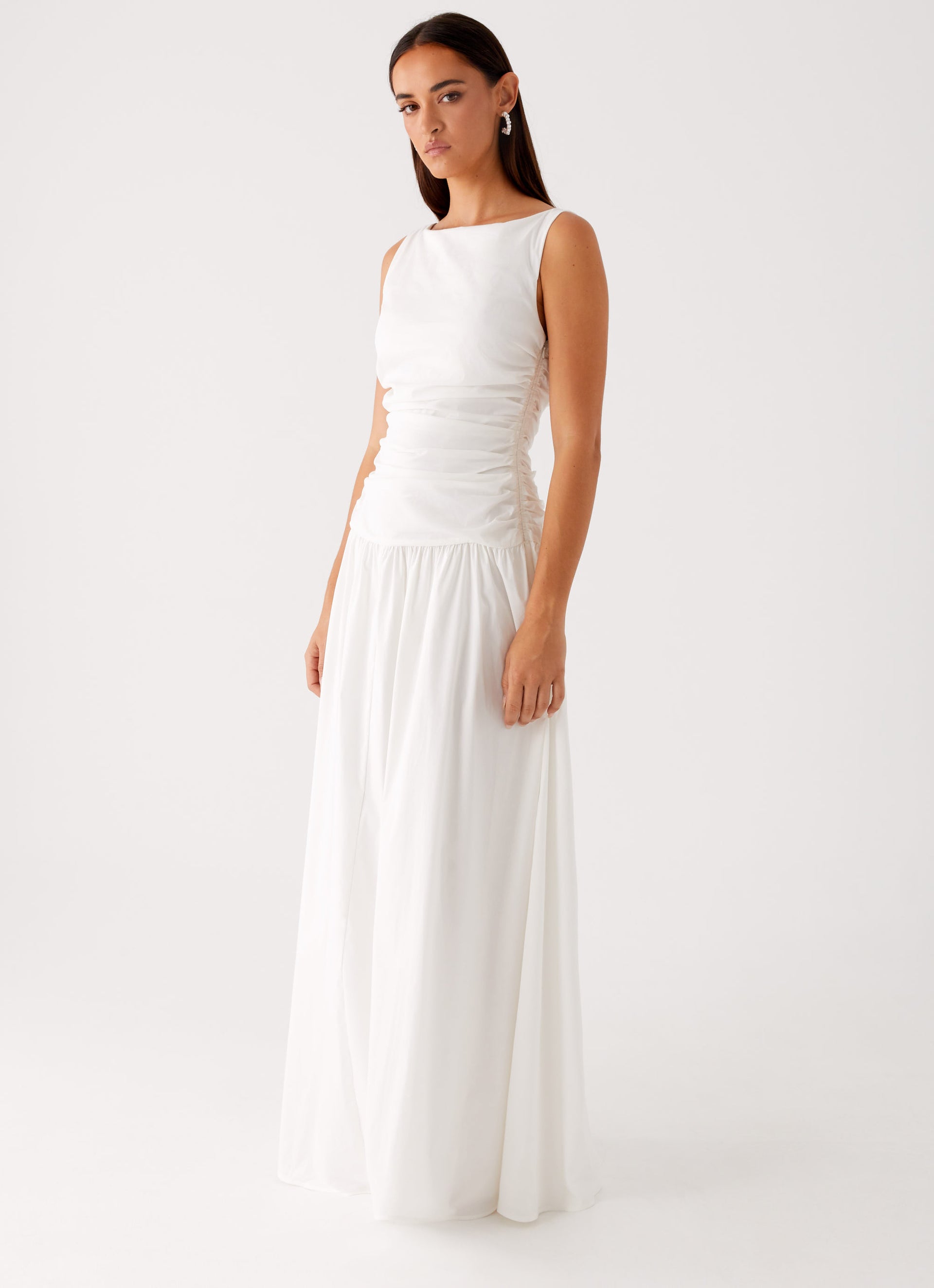 high neck white maxi dress Carmel Boho 70s Hippie Dress sophisticated focal point size--26mm Color:Butter Yellow