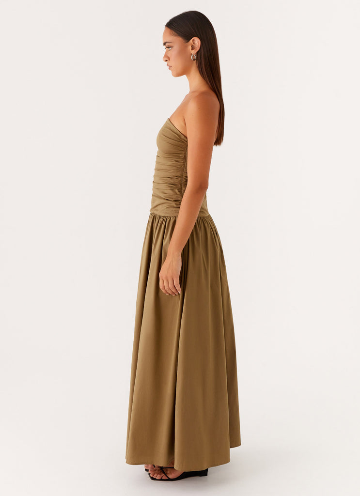 Carmel Maxi Dress - Khaki