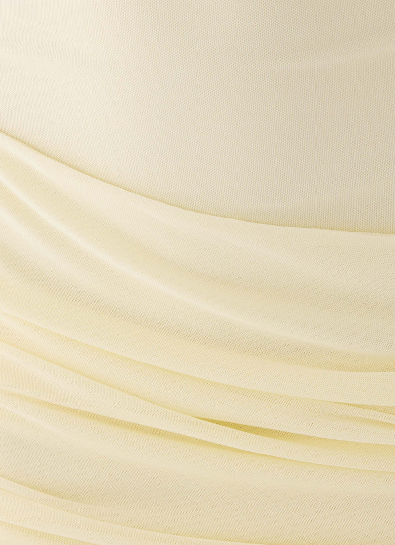 Carmellae Mini Dress - Yellow