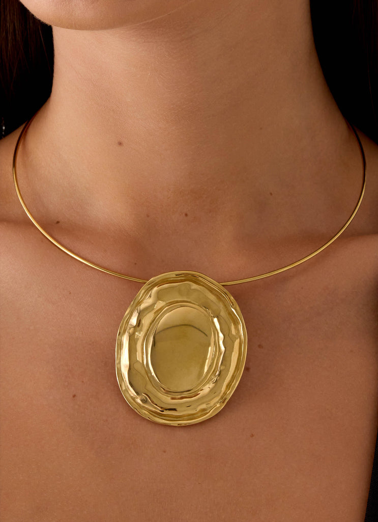 Carry On Necklace - Gold