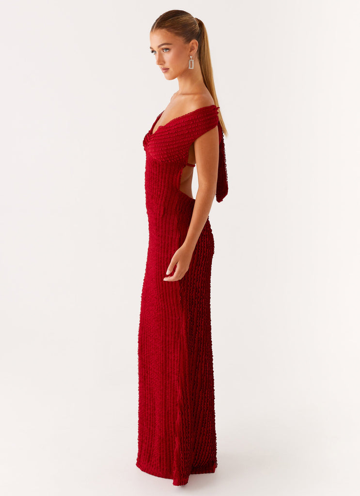 Chantelle Maxi Dress - Red