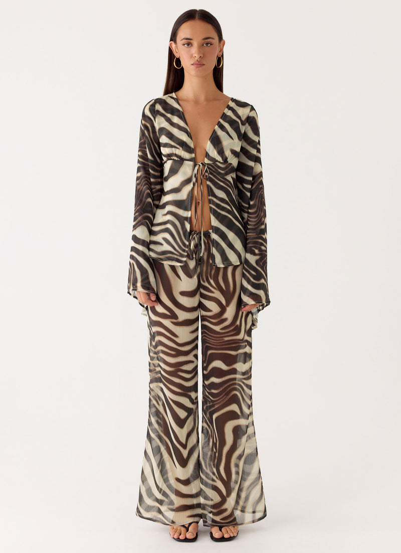 Chaty Top - Zebra