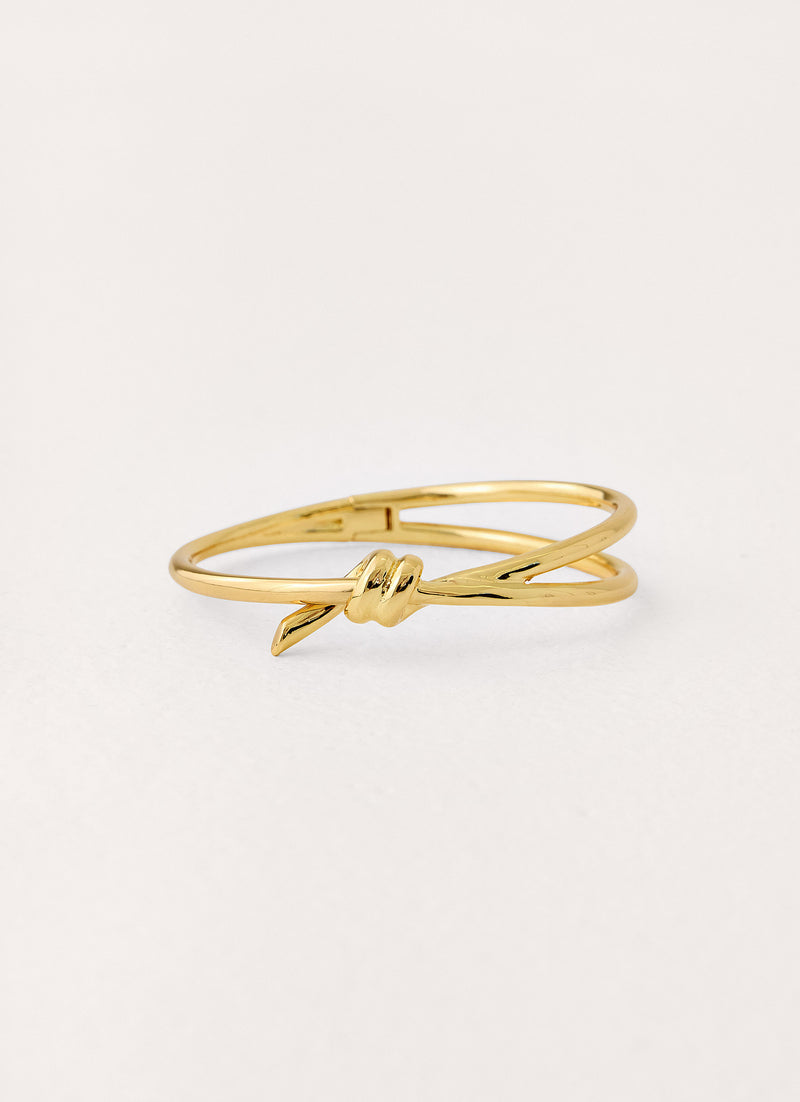 Chella Tie Bracelet - Gold