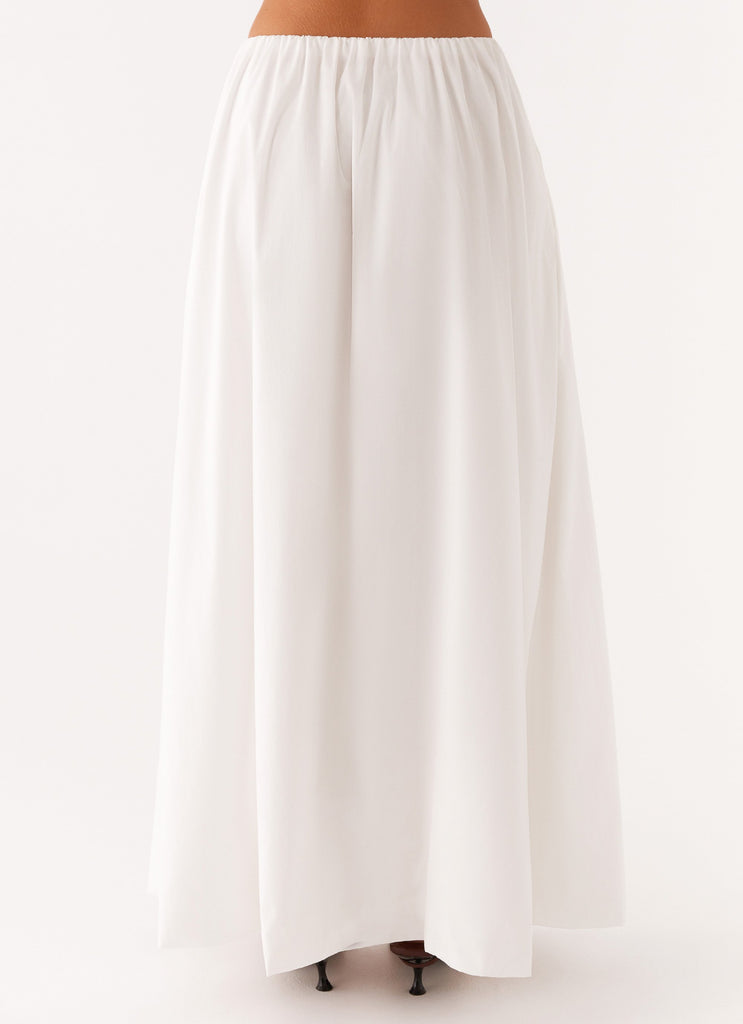 Cheryl Maxi Skirt - White