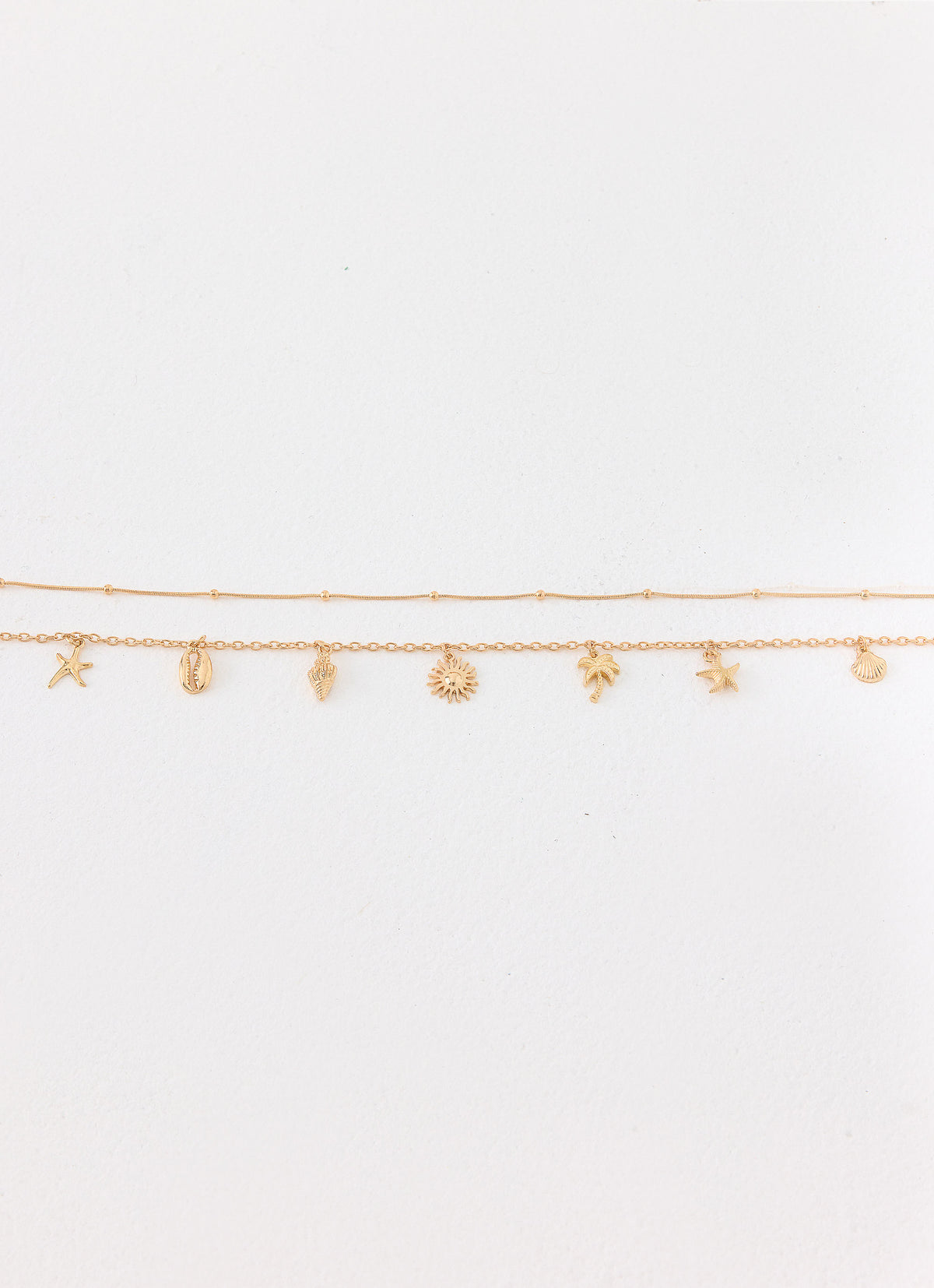 Ciao Charm Belly Chain - Gold