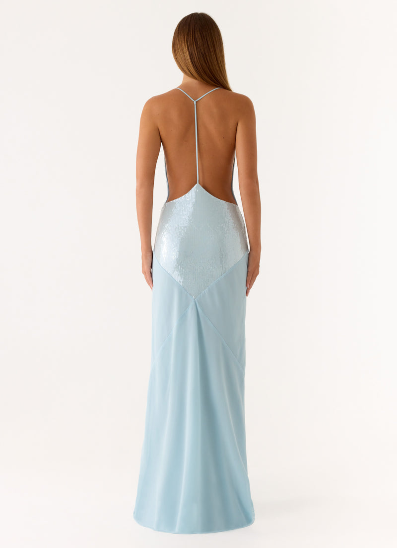 Cleodora Maxi Dress - Blue