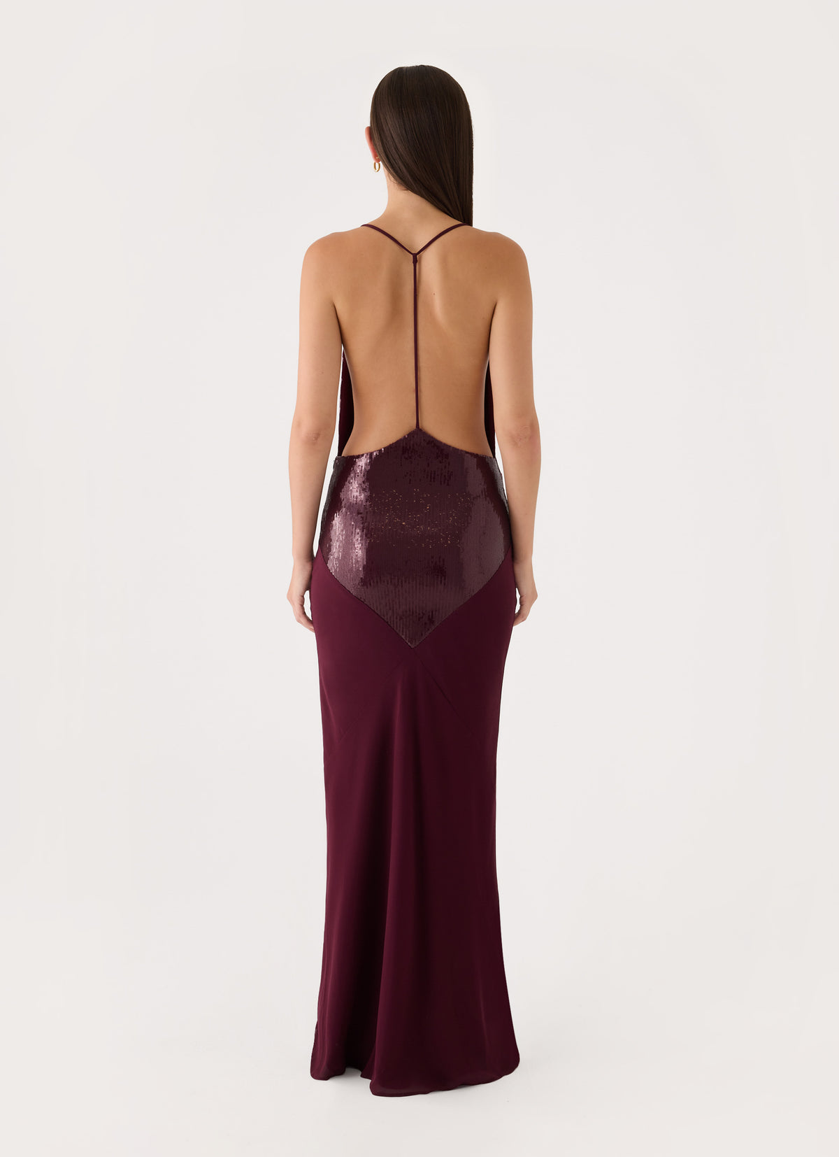 Cleodora Maxi Dress - Plum