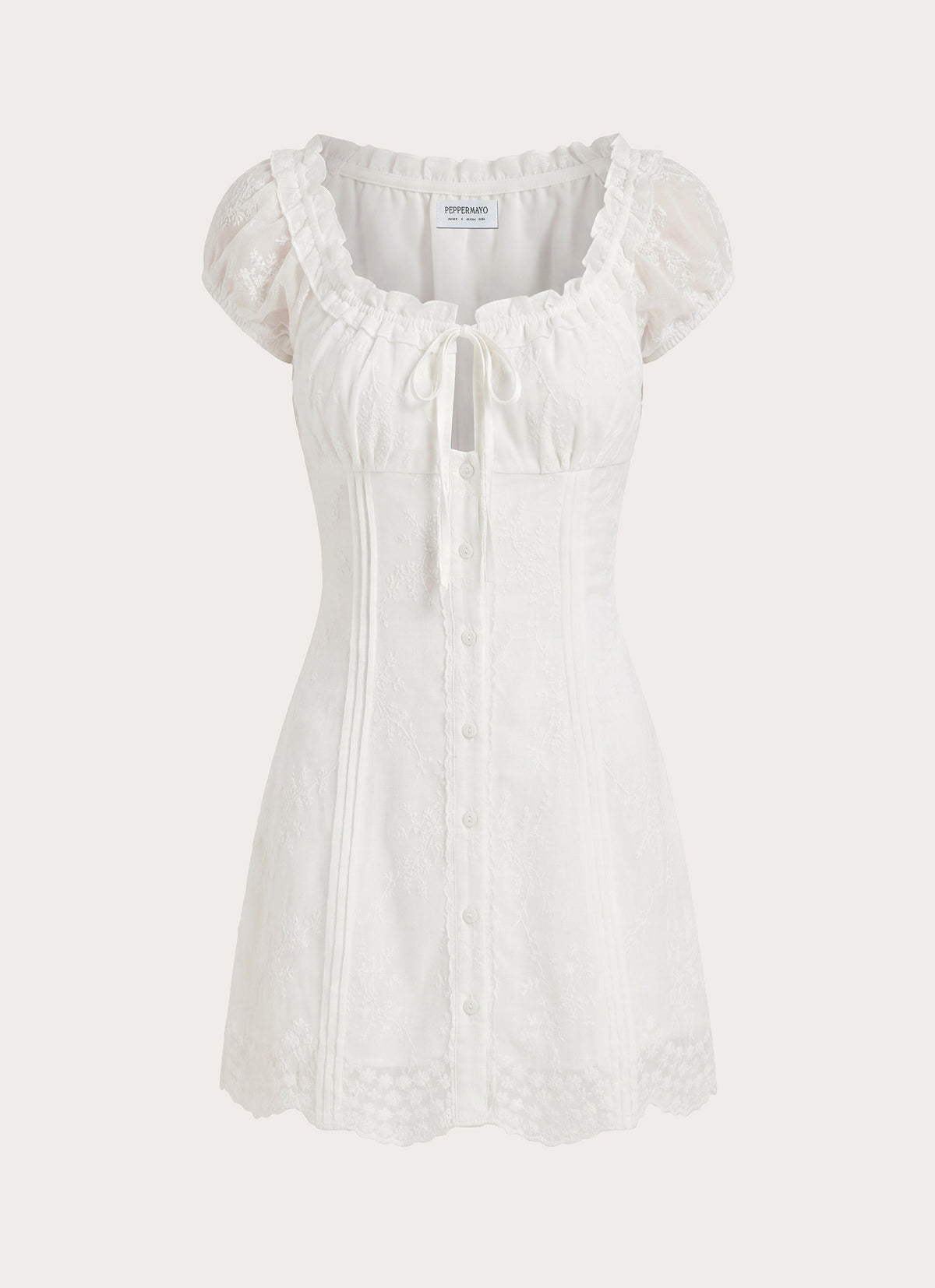 Complexity Mini Dress - White