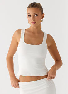 Connect My Heart Top - White