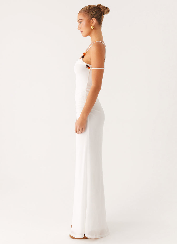Peppermayo Exclusive Conquer Maxi Dress - Off White - Image 3