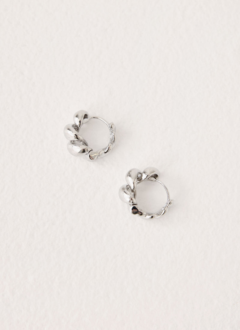 Cool Girl Earrings - Silver