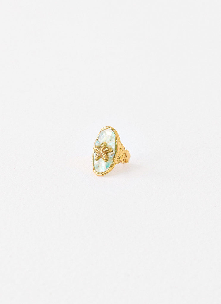 Coral Cove Ring - Blue