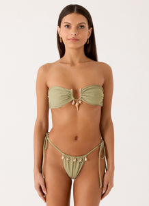 Corali Bikini Bottoms - Pale Olive