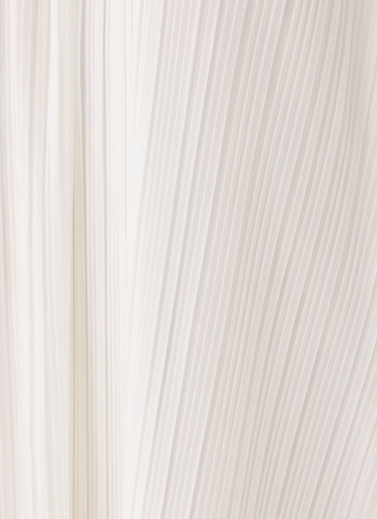 Danni Halter Maxi Dress - White