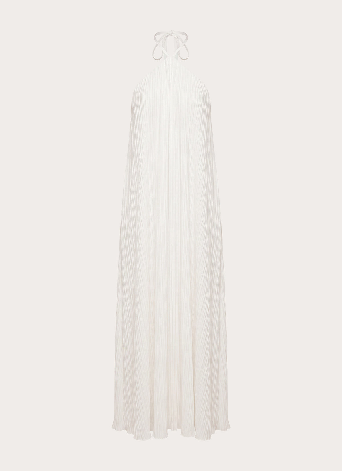 Danni Halter Maxi Dress - White